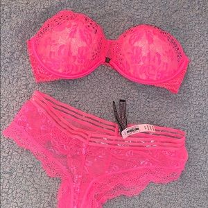 Hot pink lingerie brand new